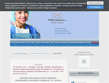 Tablet Screenshot of edukacjaelk.pl